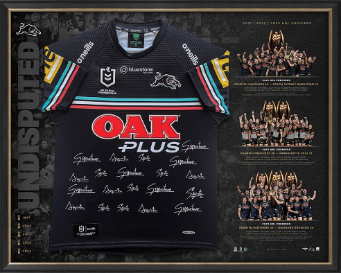 Penrith Panthers Three-Peat Jersey raffle